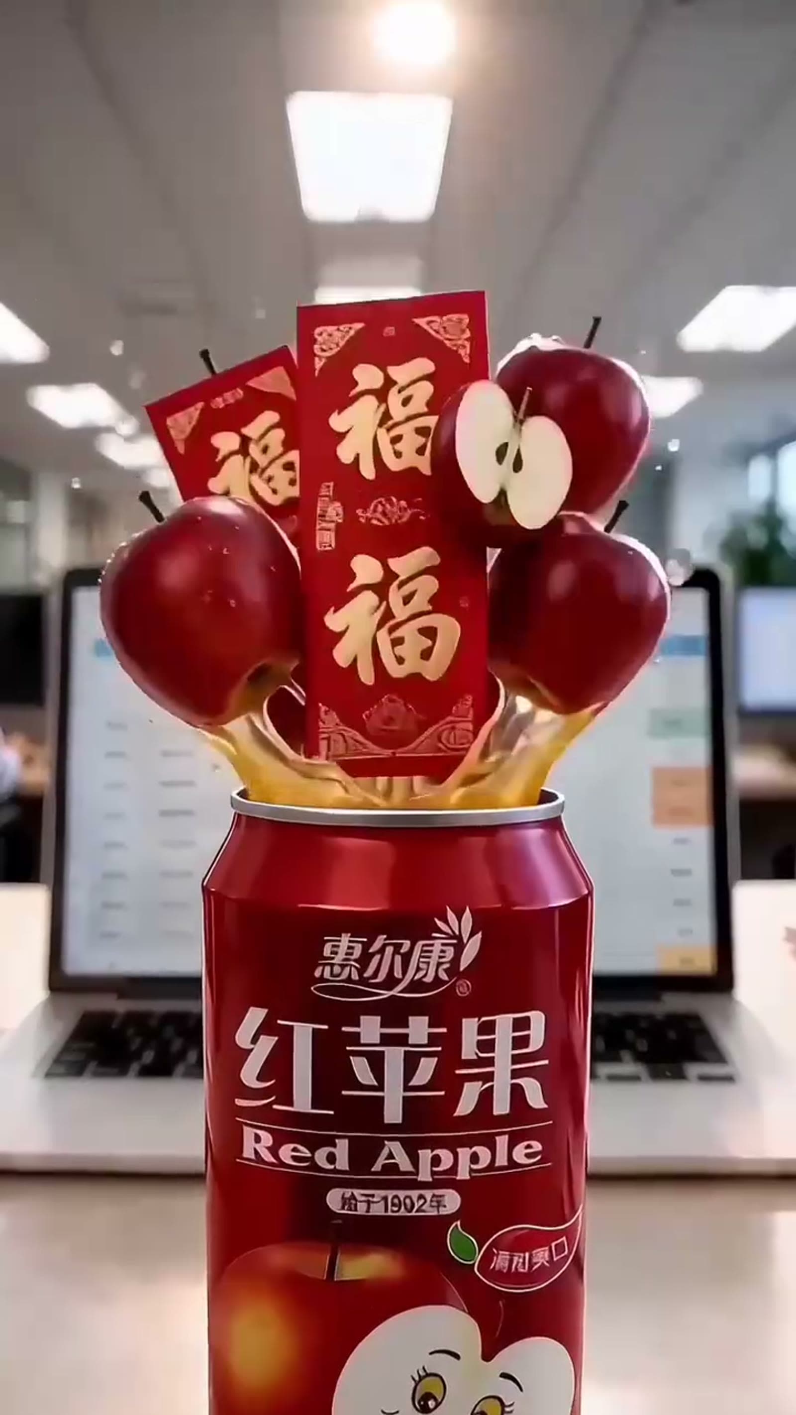 惠尔康红苹果 · 开工你最红 1